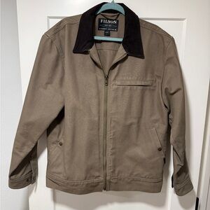 Filson Men's Tan Waxed Canvas Jacket